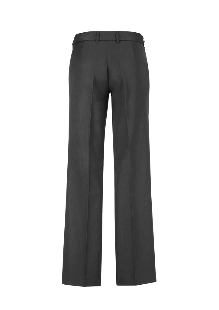 Cool Stretch Womens Adjustable Waist Pant - Charcoal - Back