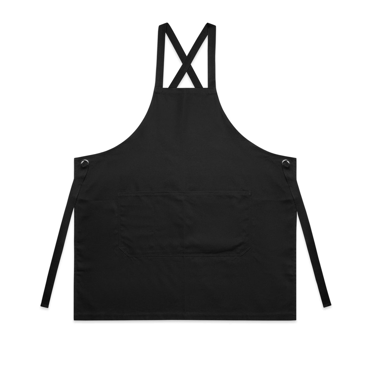 Carrie Apron 1082 - Black - Front