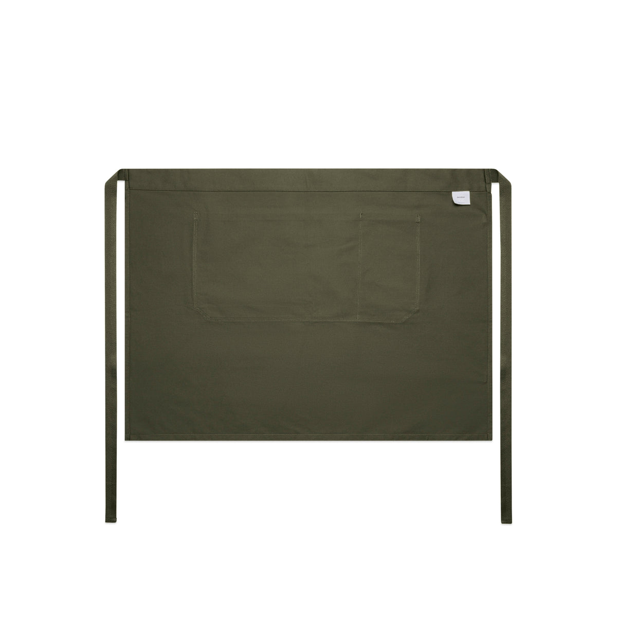 Carrie Half Apron 1083 - Army - Back