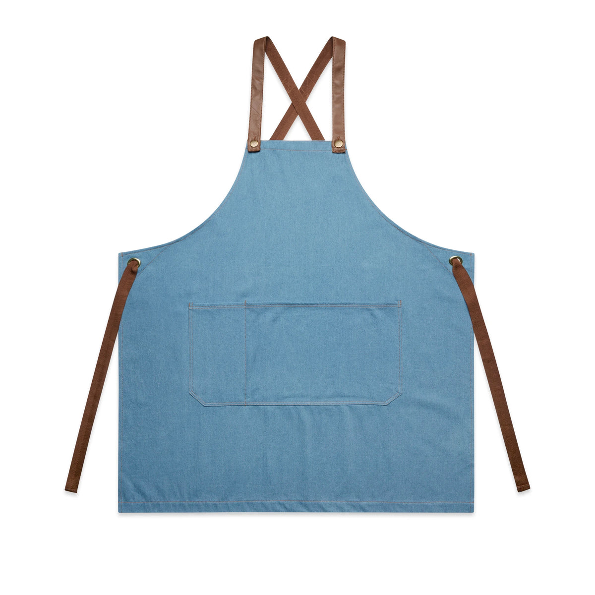 Denim Apron 1084 - Denim - Front