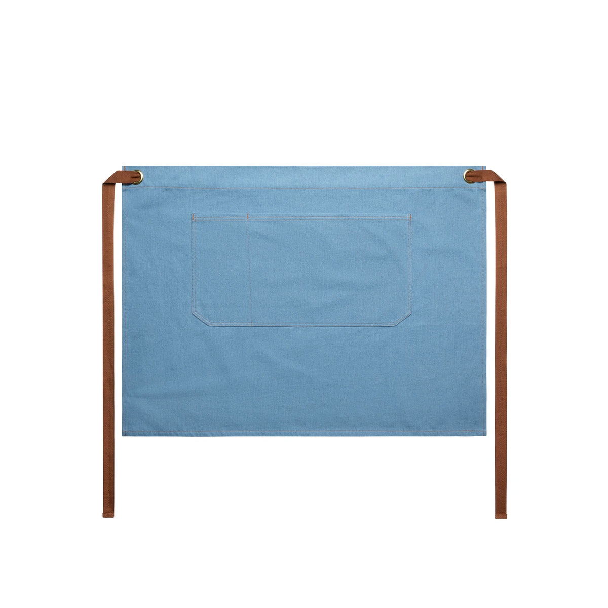 Denim Half Apron 1085 - Indigo - Front
