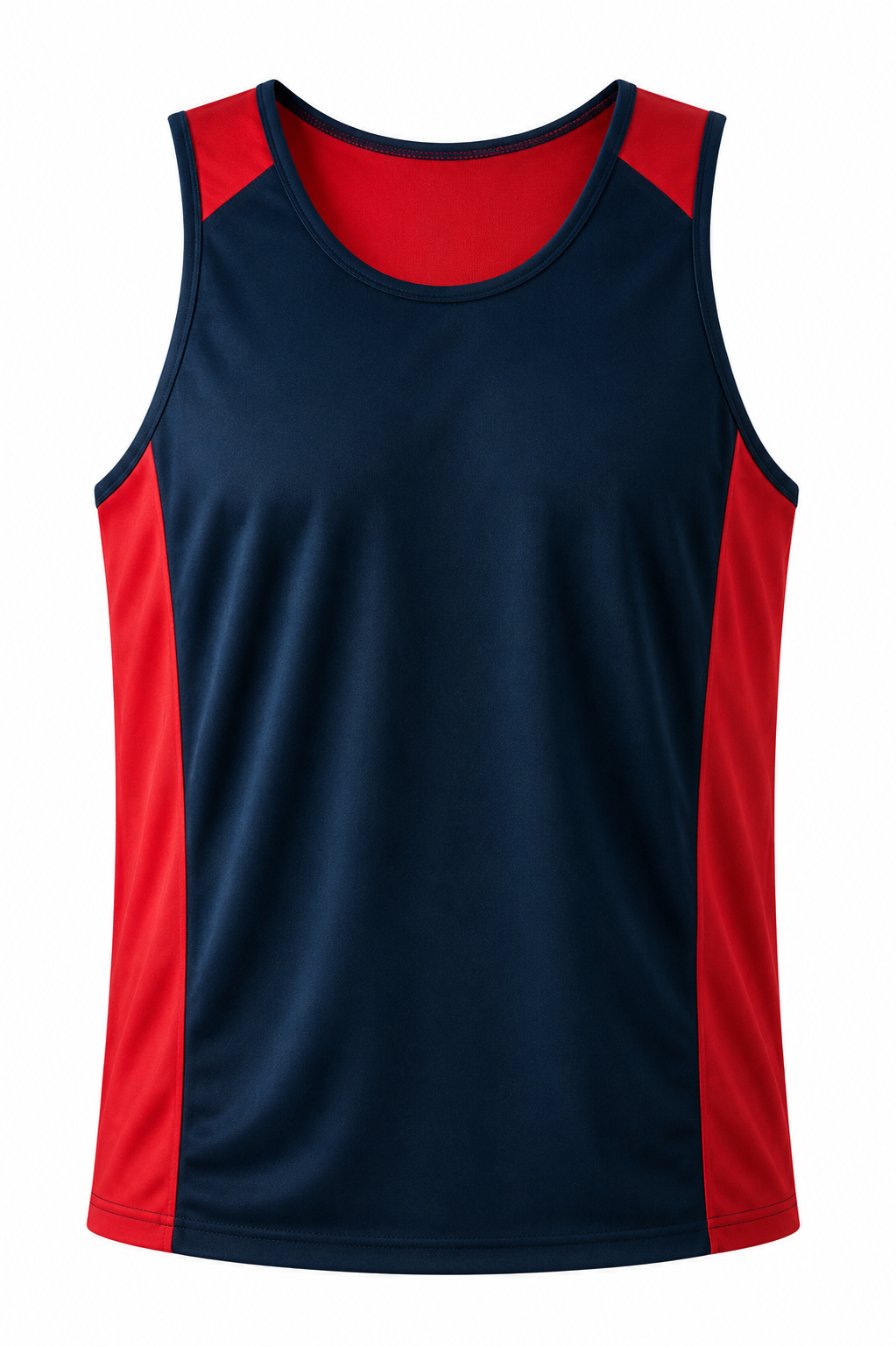 Aussie Pacific Premier Men's Singlet 1101 - Navy/Red