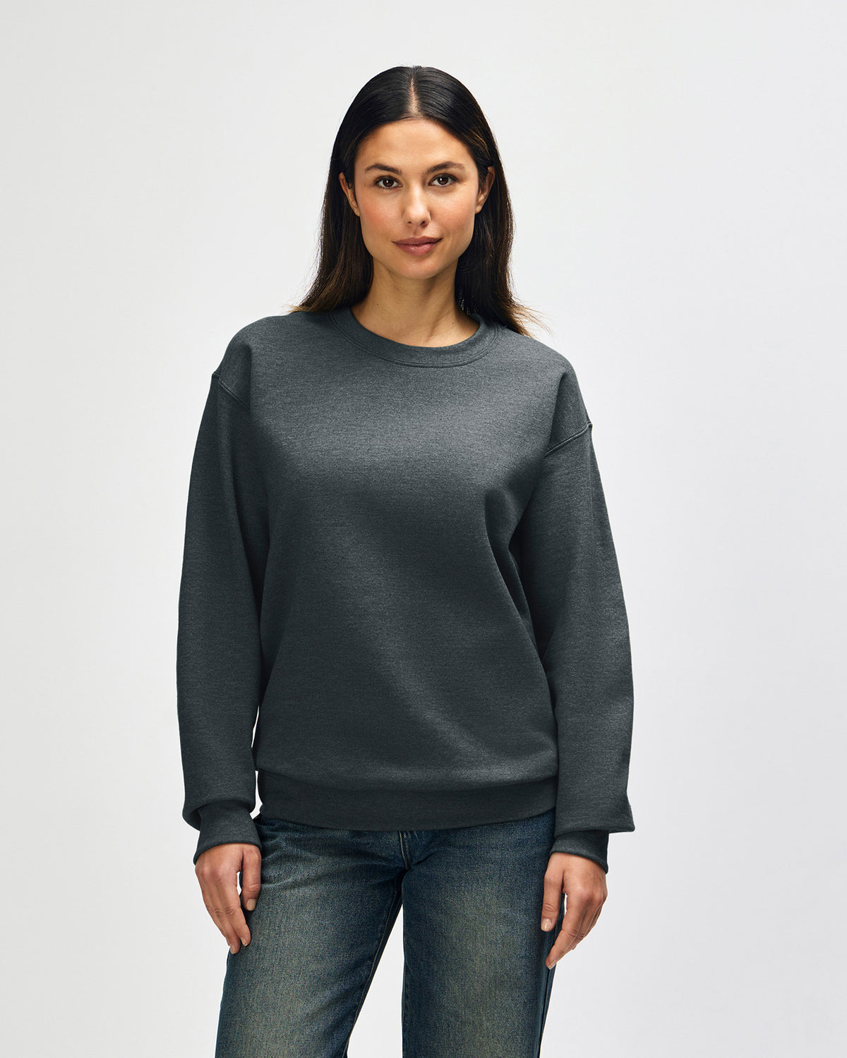 Gildan Heavy Blend 18000 Crewneck - Dark Heather