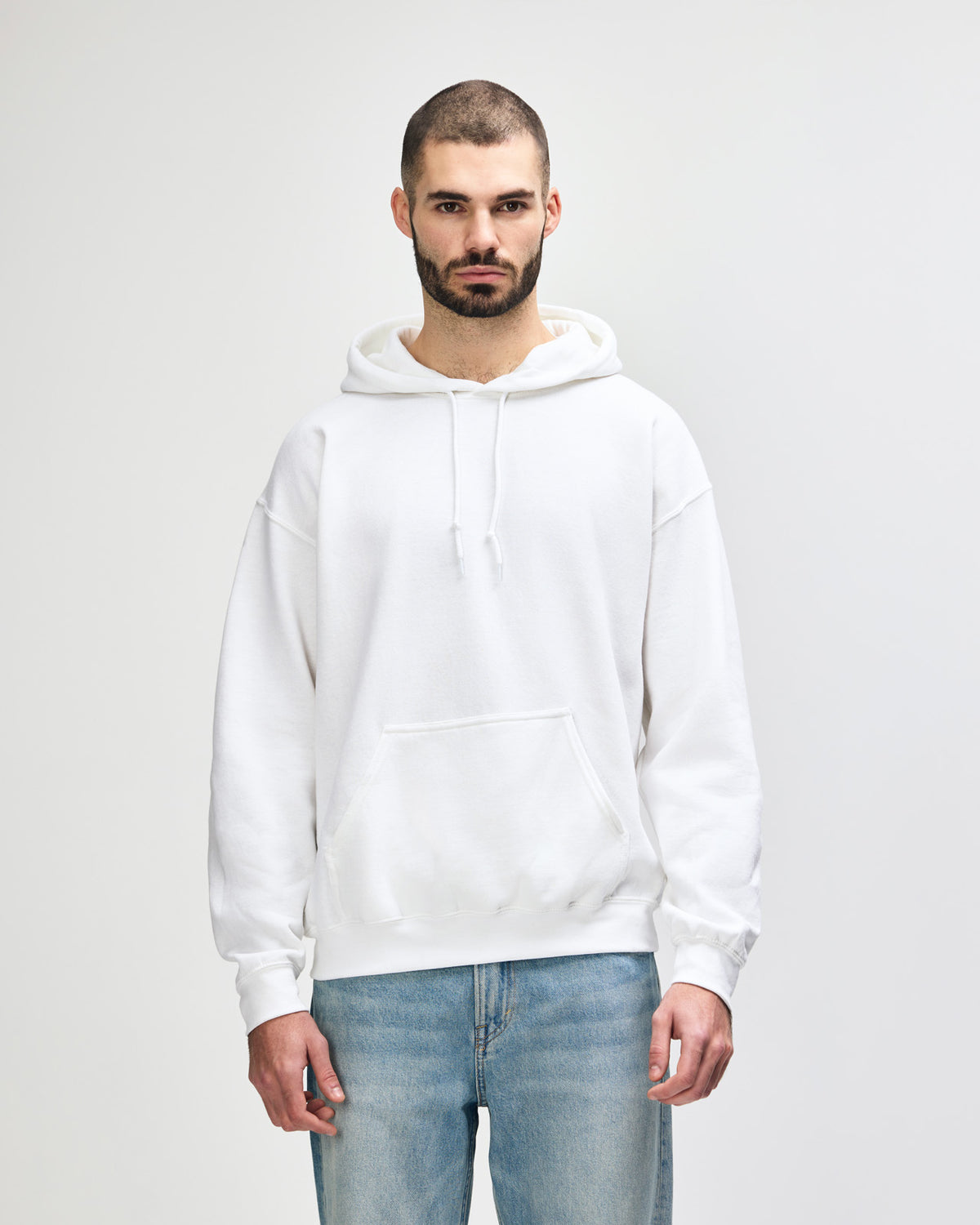 Gildan Heavy Blend 18500 Hoodie - White