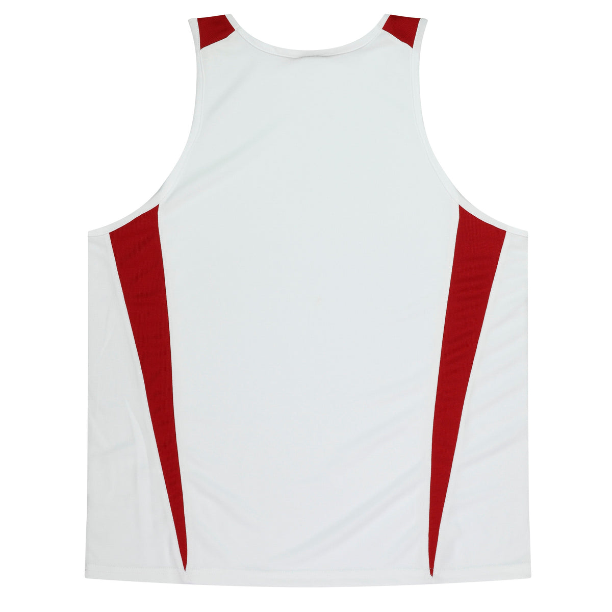 Aussie Pacific Eureka Kids Singlet 3104 - White/Red
