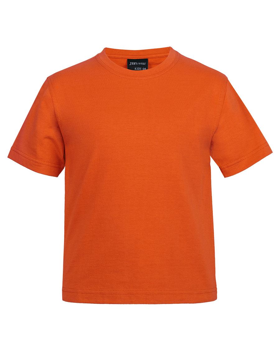 JB's Kids Tee - Orange - Front