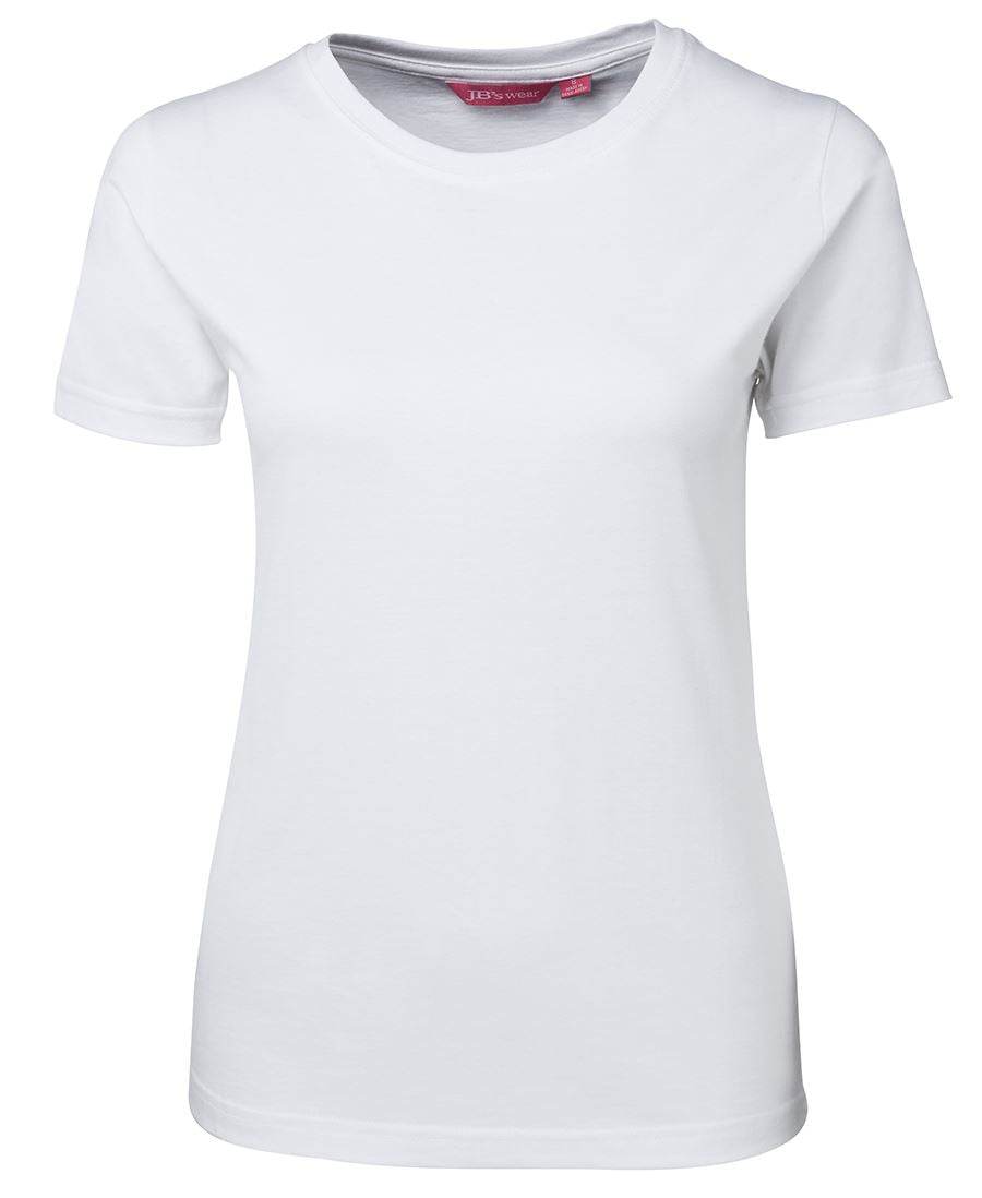 JB's Ladies Tee - White - Front