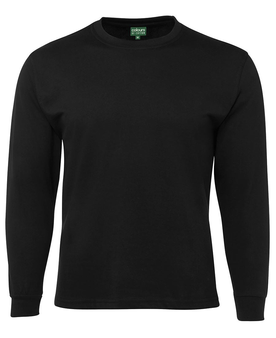 C of C Kids & Adults Long Sleeve Tee - Black - Front