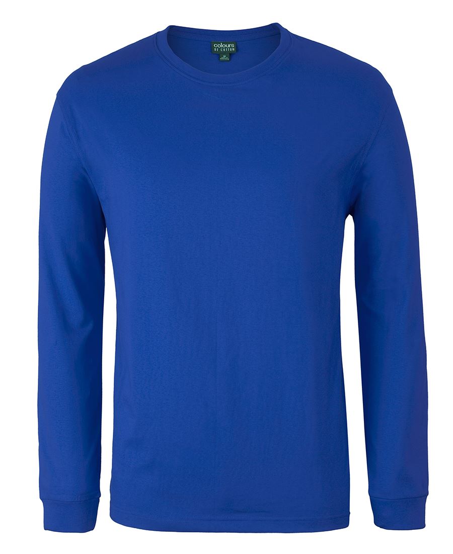 C of C Kids & Adults Long Sleeve Tee - Royal - Front