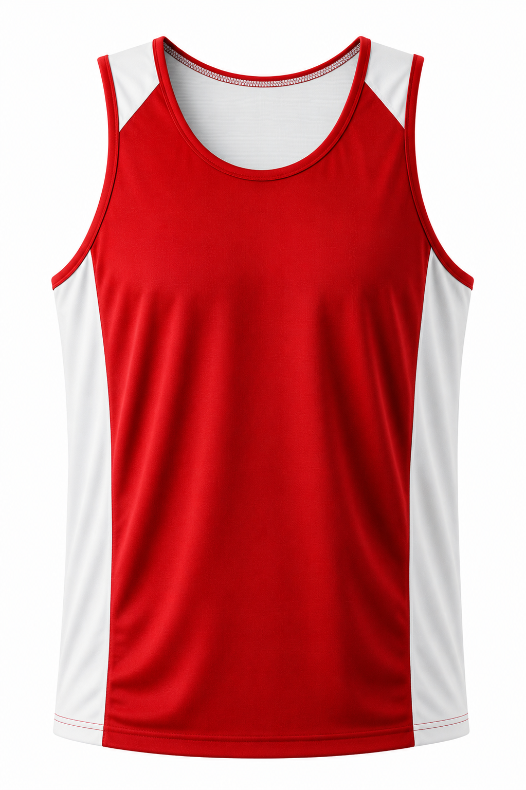 Aussie Pacific Premier Men's Singlet 1101 - Red/White