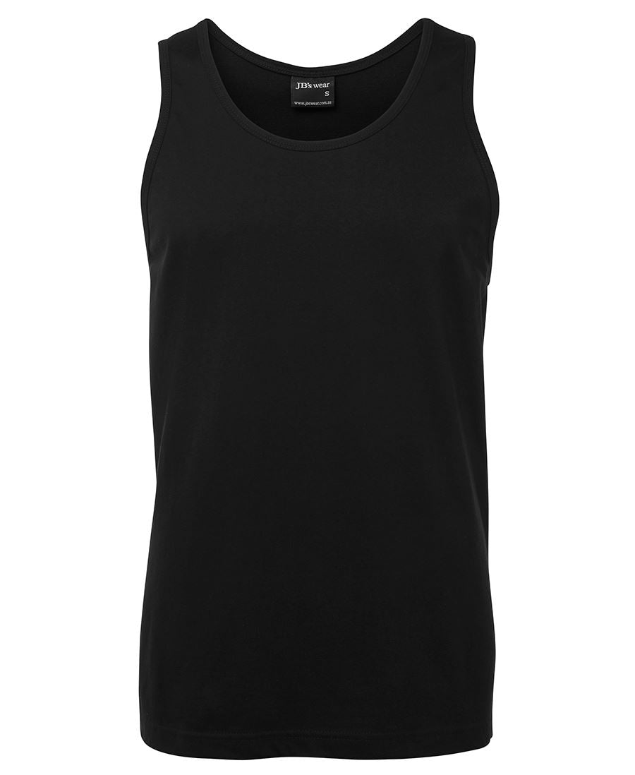 JB's Singlet - Black - Front