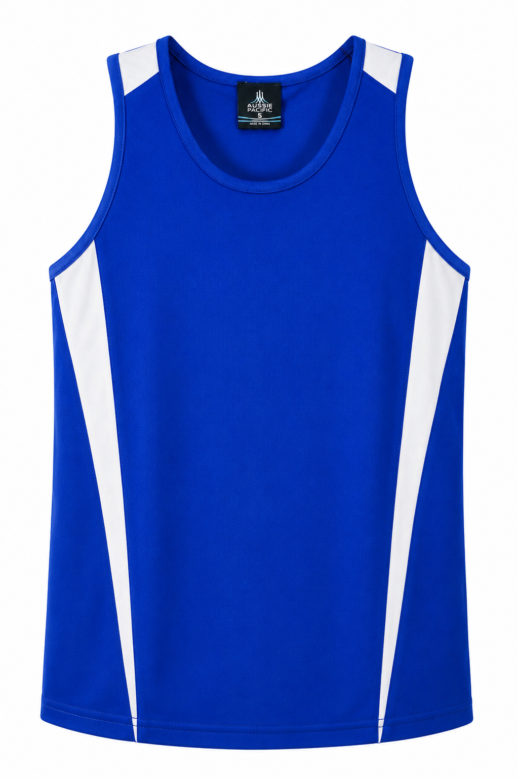 Aussie Pacific Eureka Men's Singlet 1104 - Royal/White