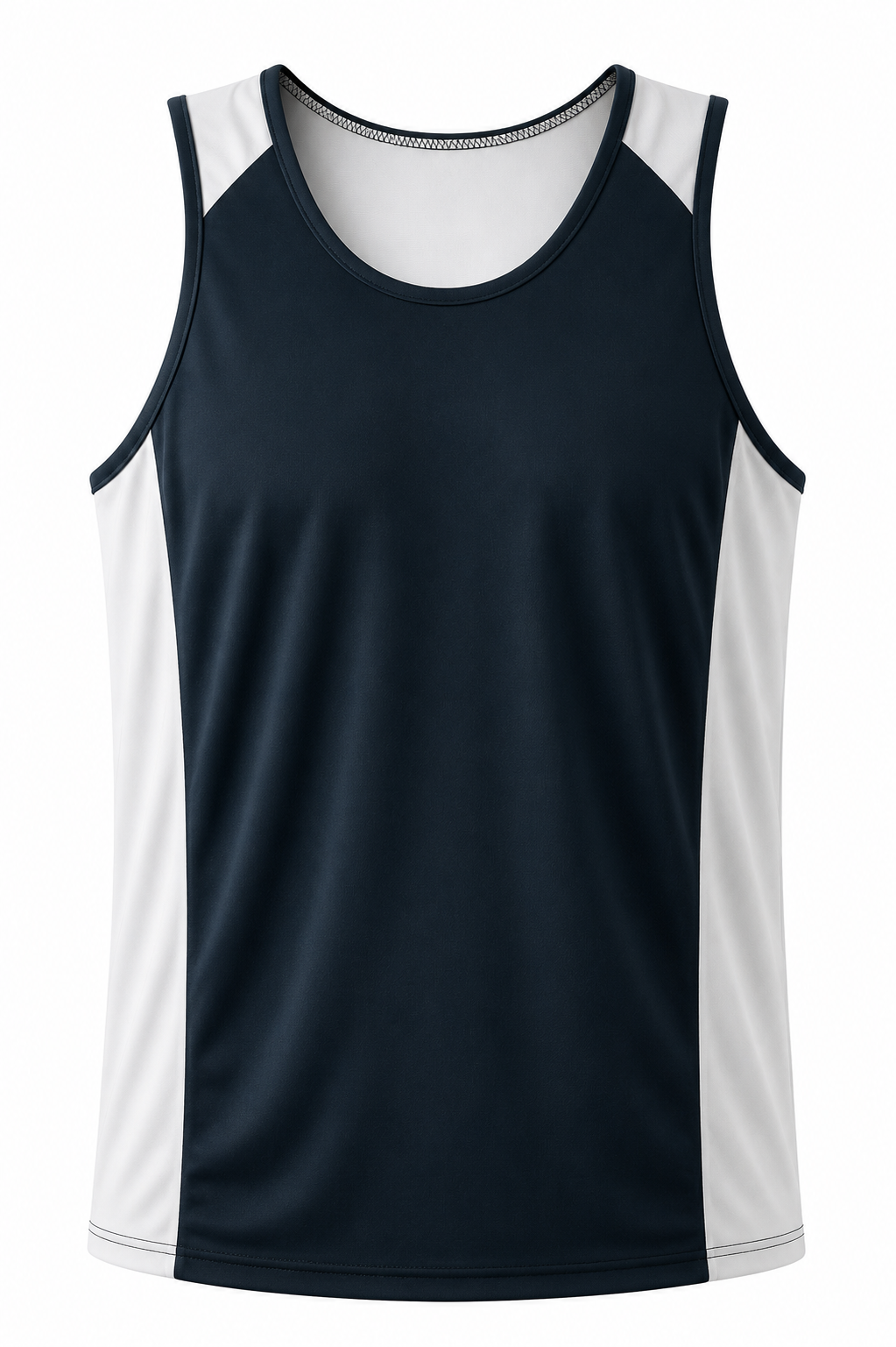Aussie Pacific Premier Men's Singlet 1101 - Navy/White