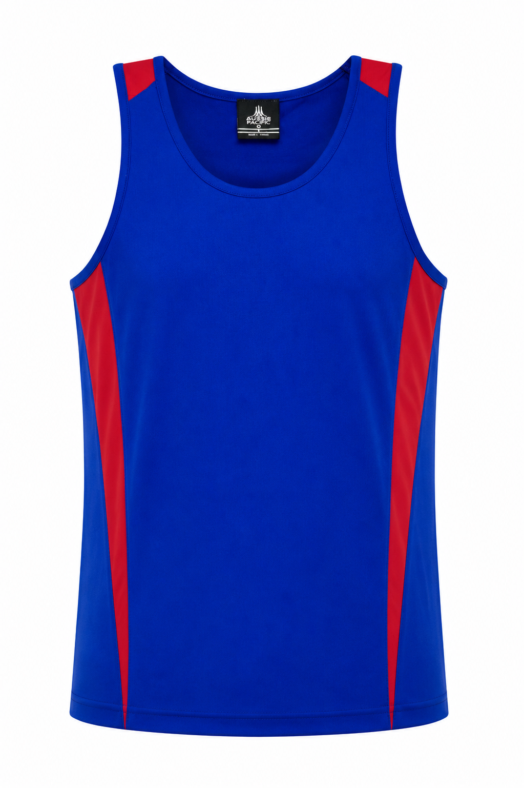 Aussie Pacific Eureka Men's Singlet 1104 - Royal/Red