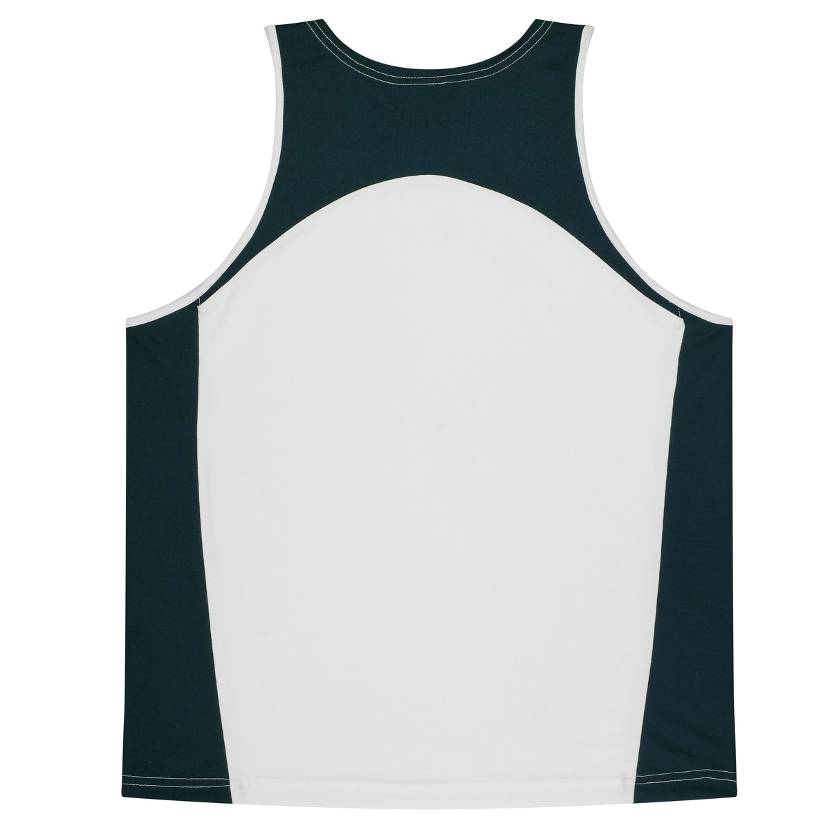 Aussie Pacific Premier Kids Singlet 3101 - White/Navy