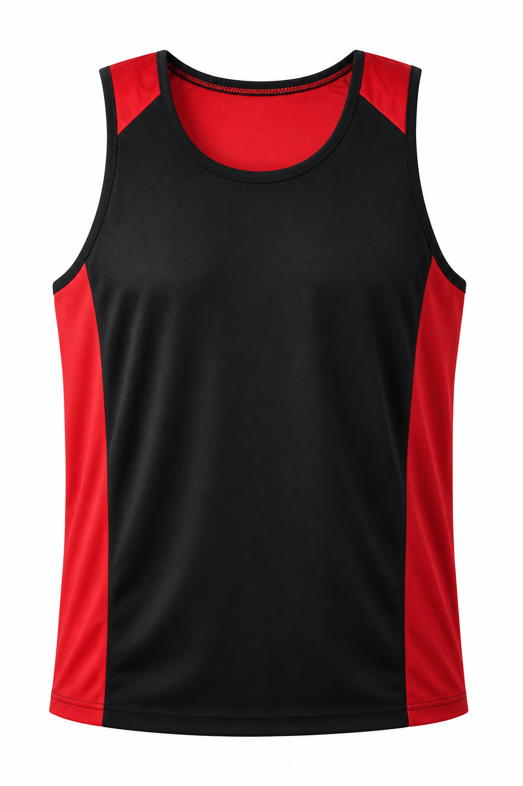 Aussie Pacific Premier Men's Singlet 1101 - Black/Red