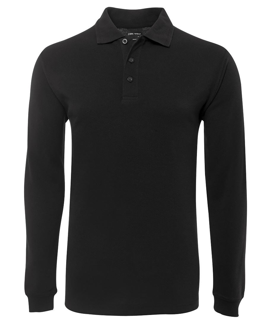 JB's L/S 210 Polo - Black - Front