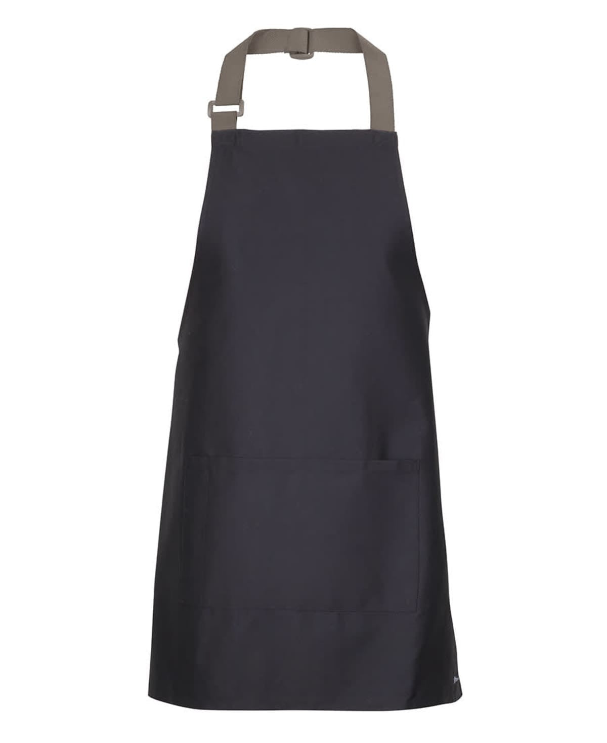 JB's Apron with Colour Straps - Black/Latte