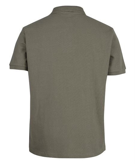 C of C 320G POPCORN COTTON POLO - Slate - Back