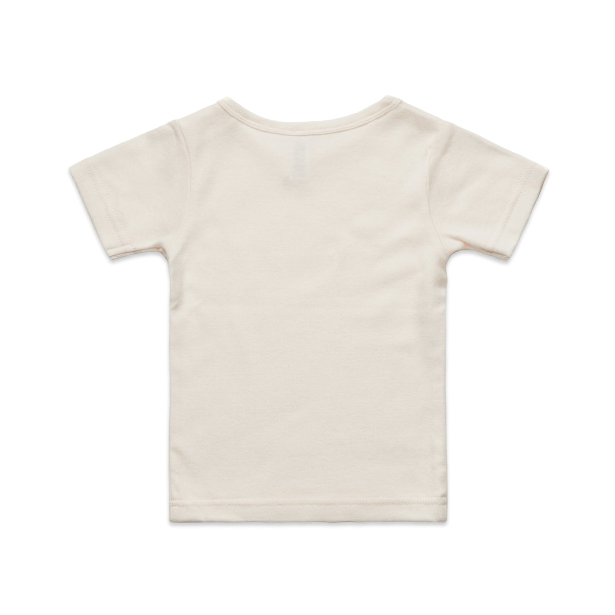 Organic Infant Wee Tee 3001 - Natural - Back