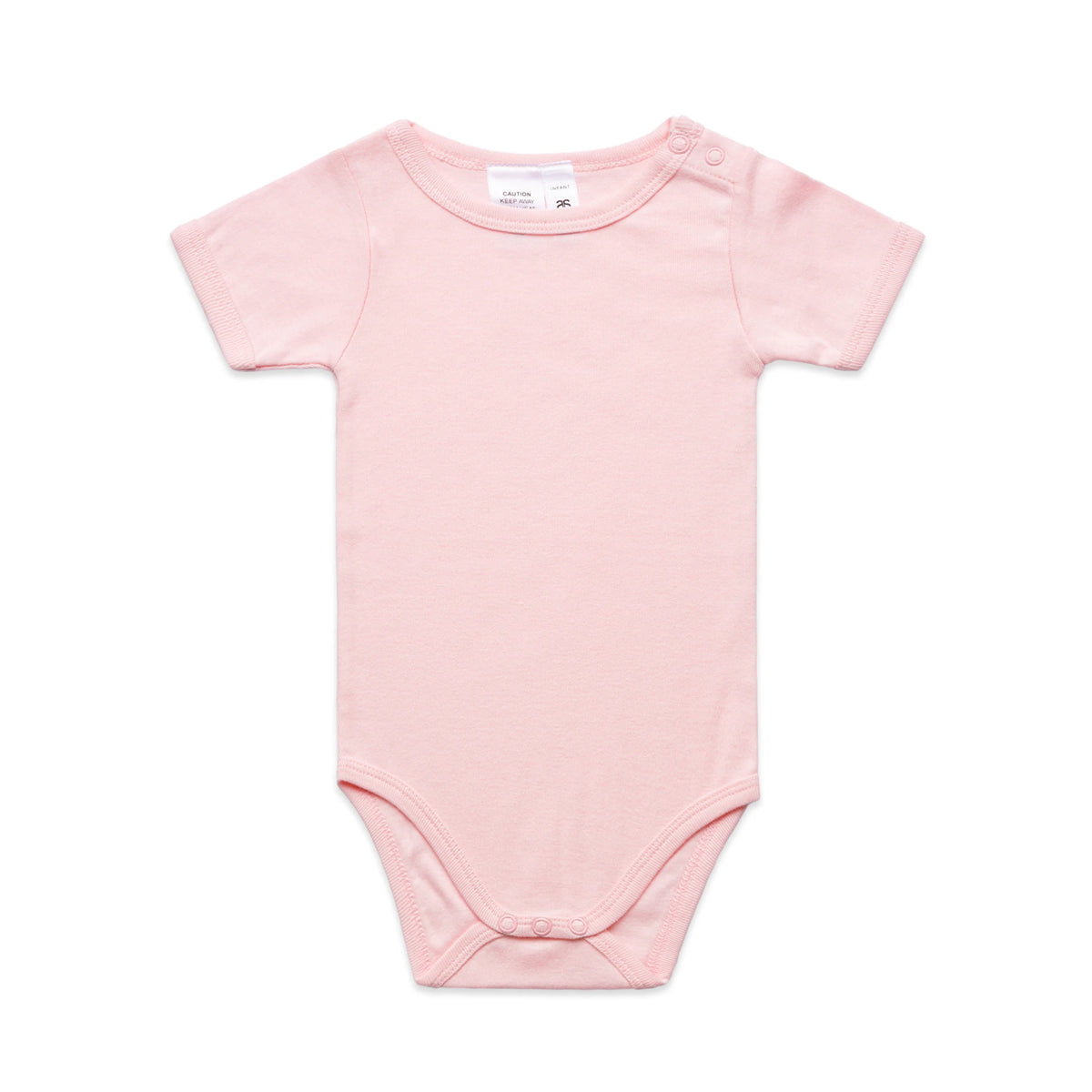 Organic Infant Mini-Me One-Piece 3003 - Pink - Front