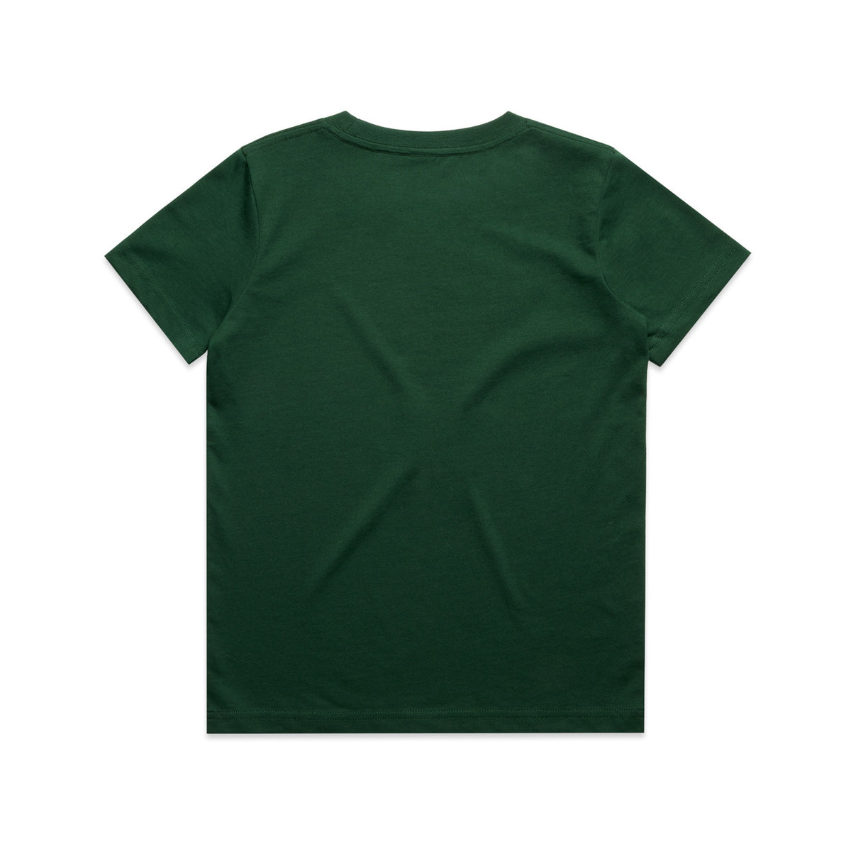 Kids Staple Tee - Forest green - Back