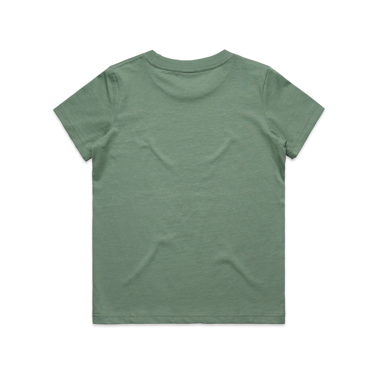 Kids Staple Tee - Sage - Back