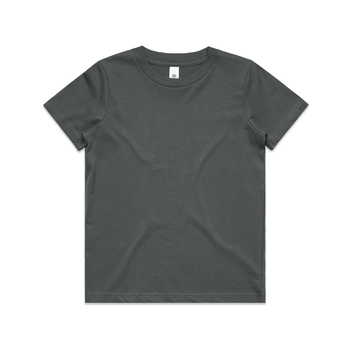 Youth Staple Tee 3006 - Charcoal - Front