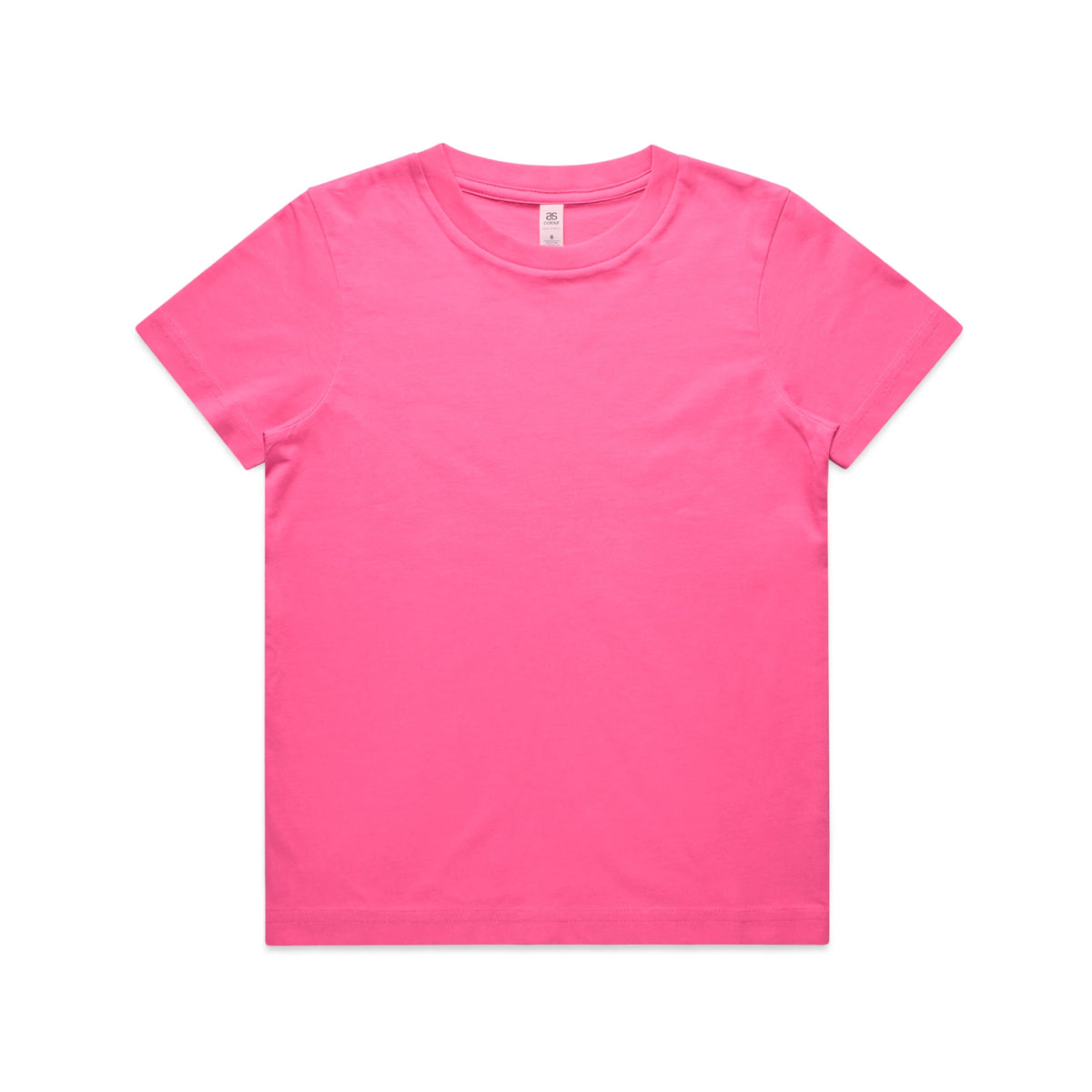 Youth Staple Tee 3006 - Pink - Front