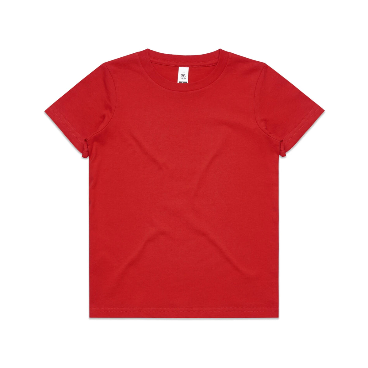 Youth Staple Tee 3006 - Red - Front