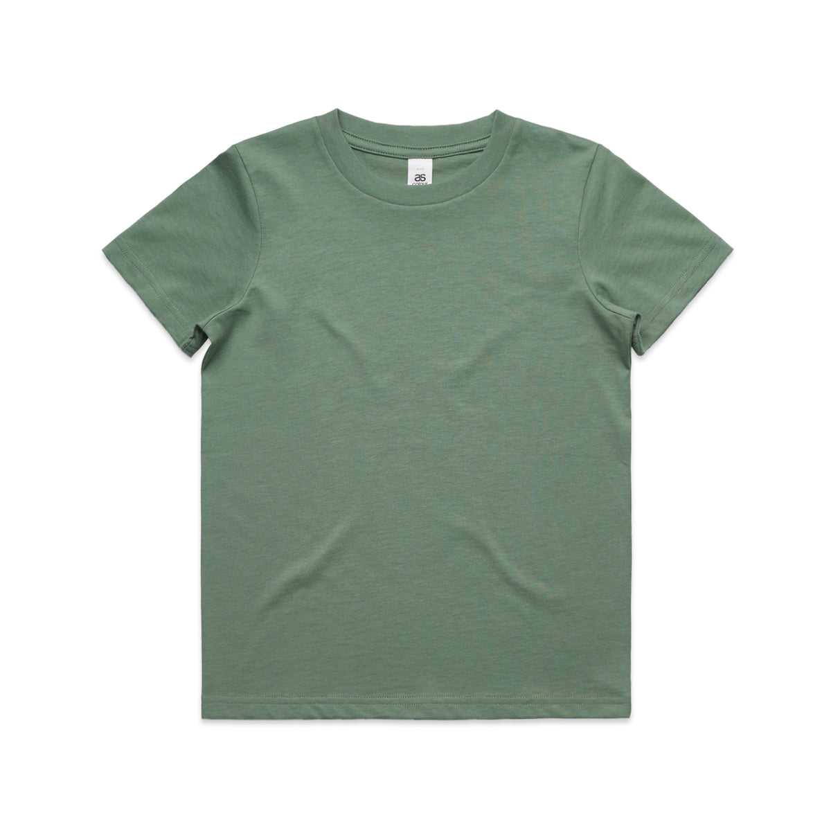 Youth Staple Tee 3006 - Sage - Front