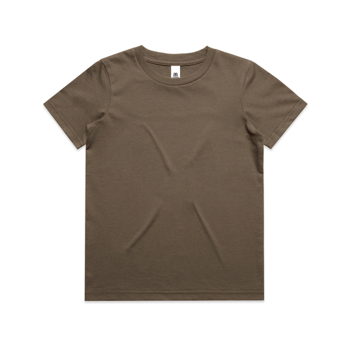 Youth Staple Tee 3006 - Walnut - Front