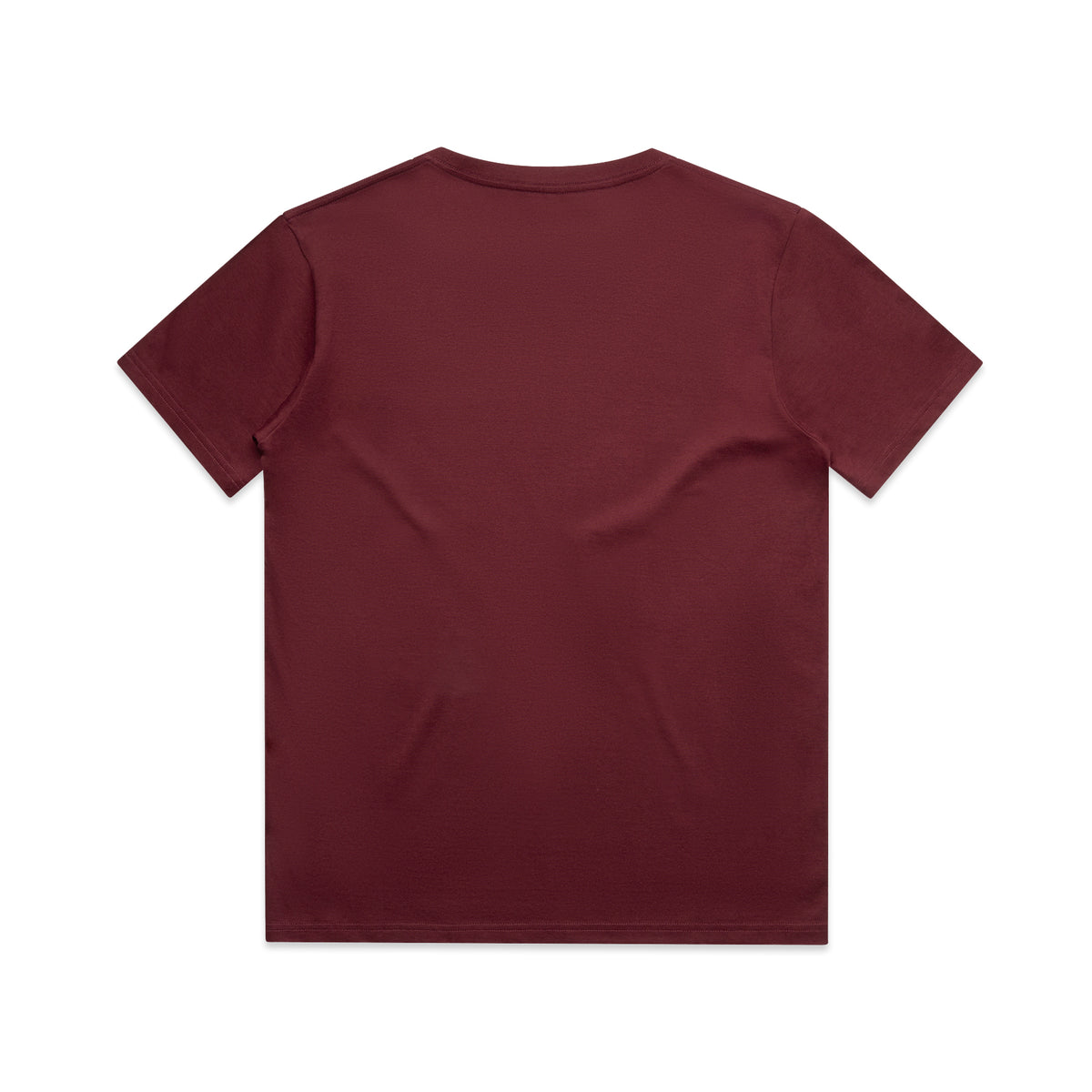 Kids Block Tee 3050 - Burgundy - Back