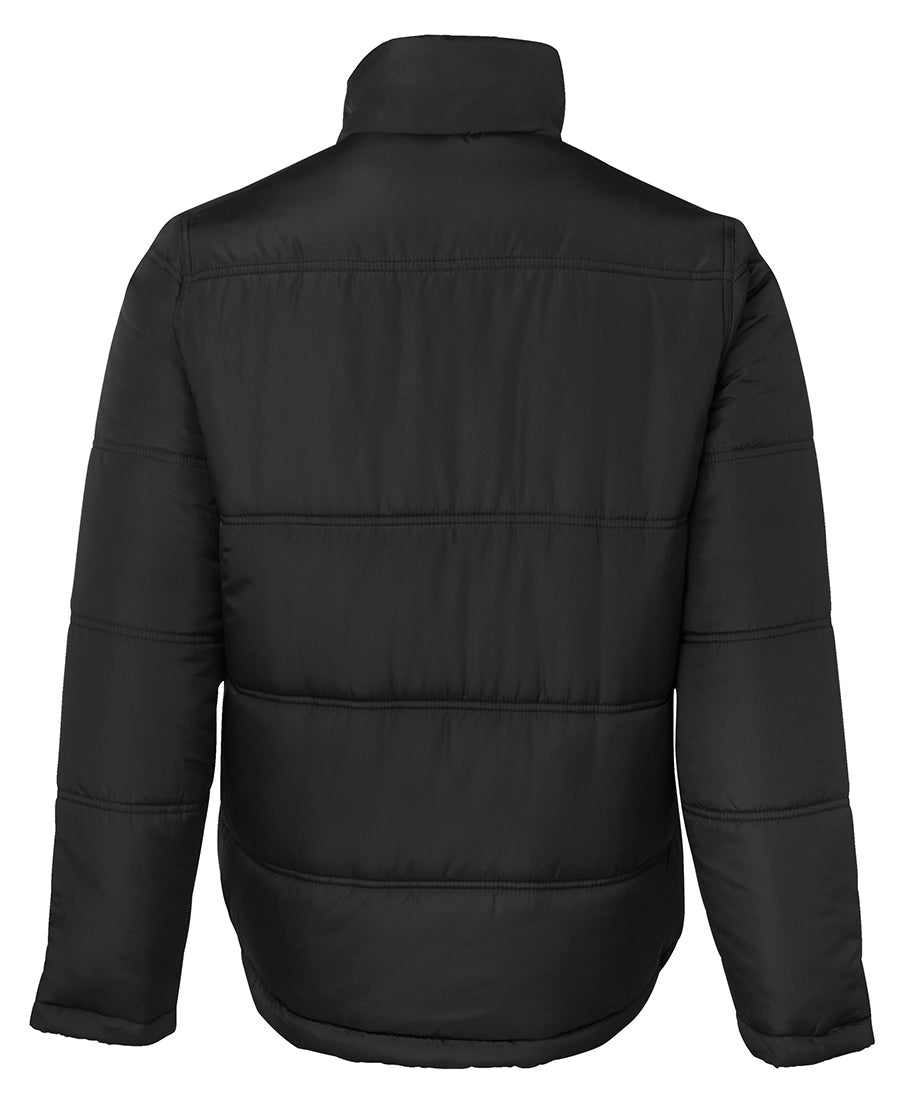 JB's Adults & Kids Adventure Puffer Jacket - Black/Grey - Back