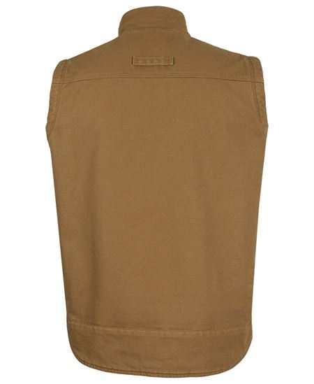 C of C BARN VEST - Camel - Back