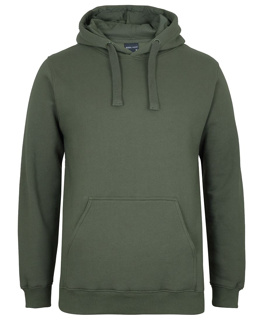 JB's Fleecy Hoodie - Army - Front