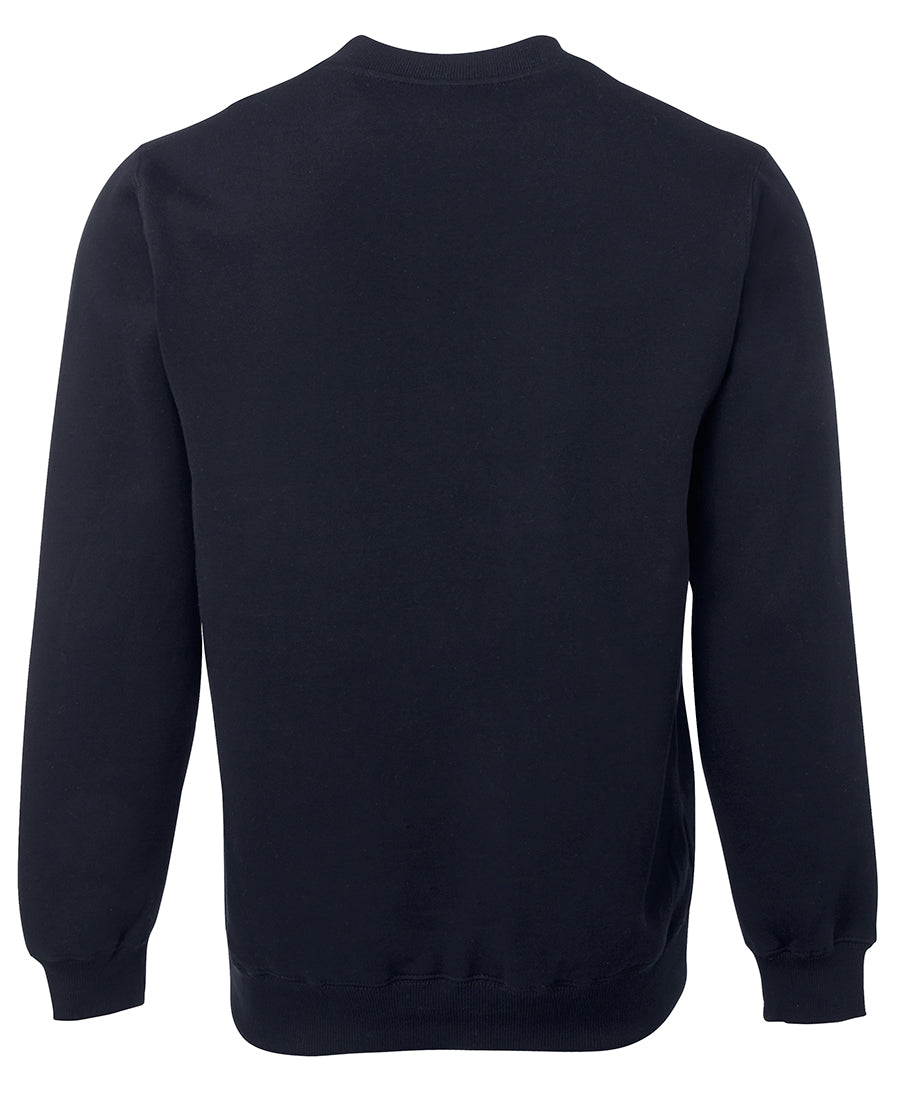 JB's V-Neck Fleecy Sweat - Navy - Back