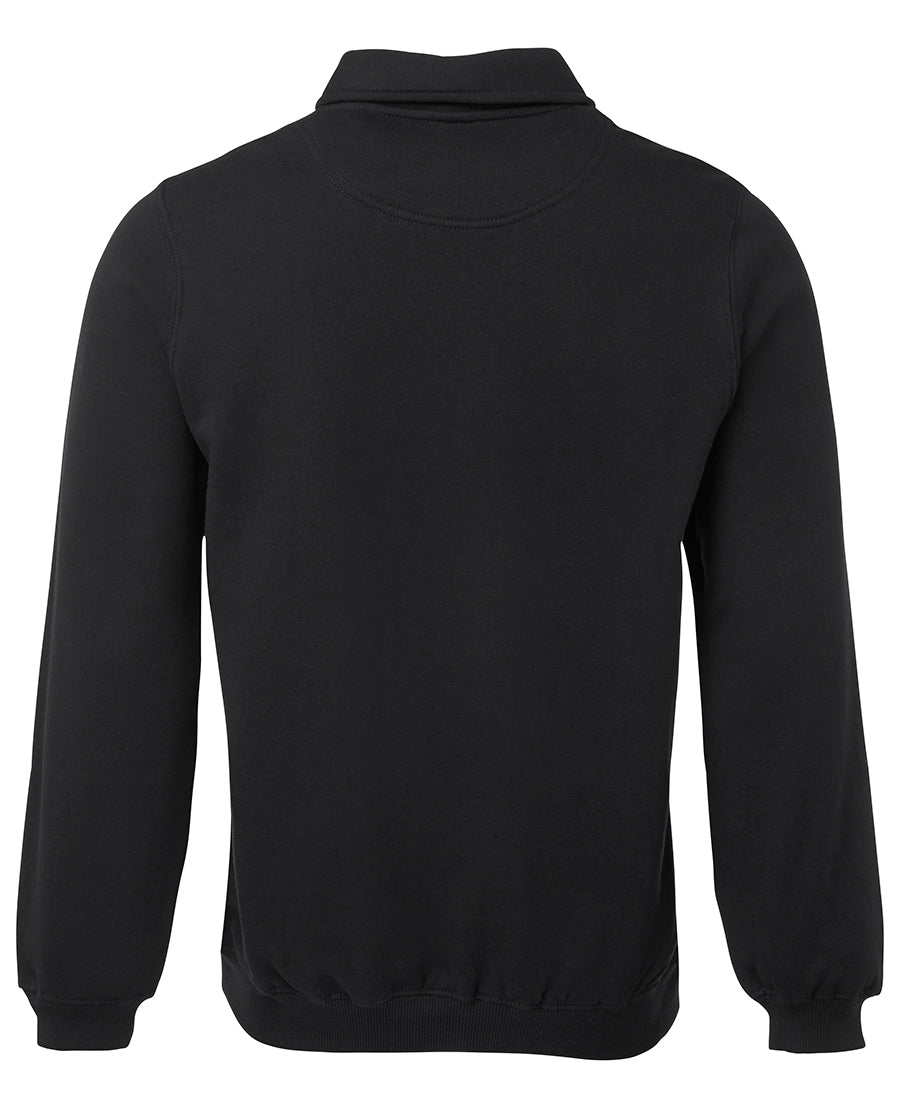 JB's 1/2 Zip Fleecy Sweat - Black - Back