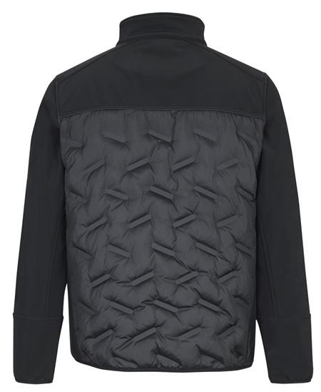 PODIUM HYBRID JACKET - Black - Back