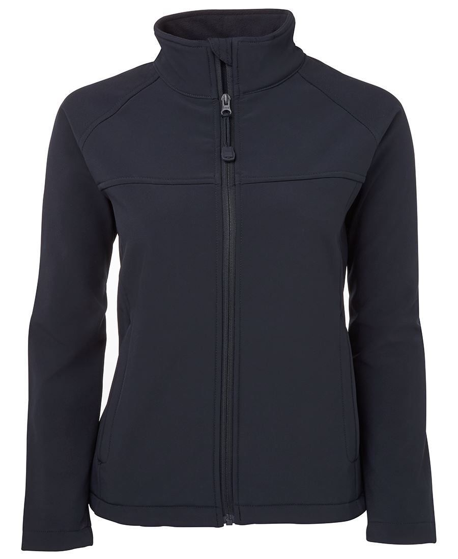 JB's Ladies Layer Soft Shell Jacket - Navy - Front