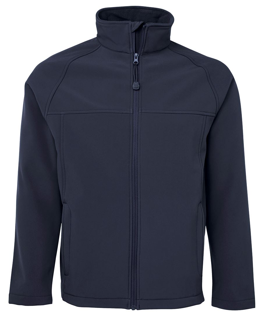 JB's Kids and Adults Layer Soft Shell Jacket - Navy - Front
