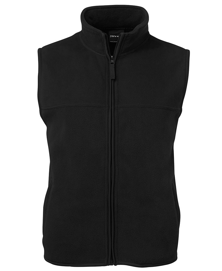 JB's Polar Vest - Black - Front