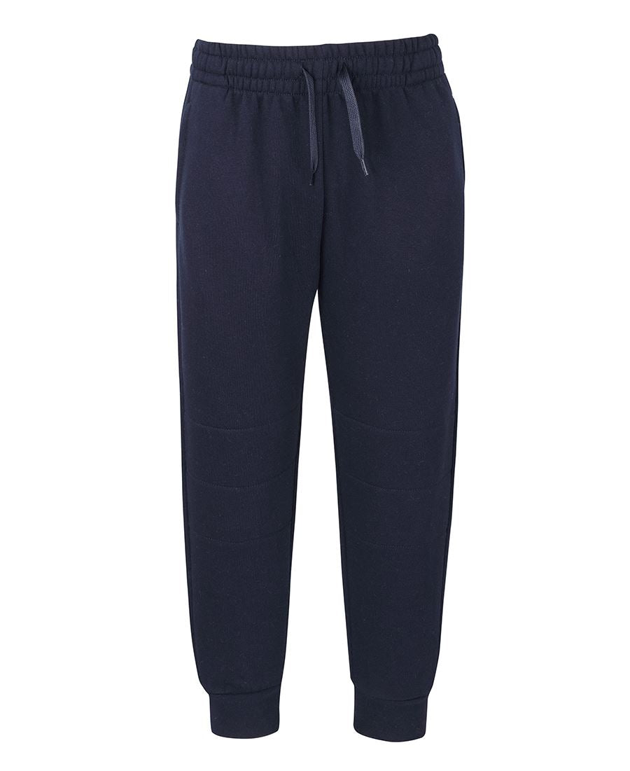 C of C Adults & Kids Cuffed Track Pant - Navy - Front