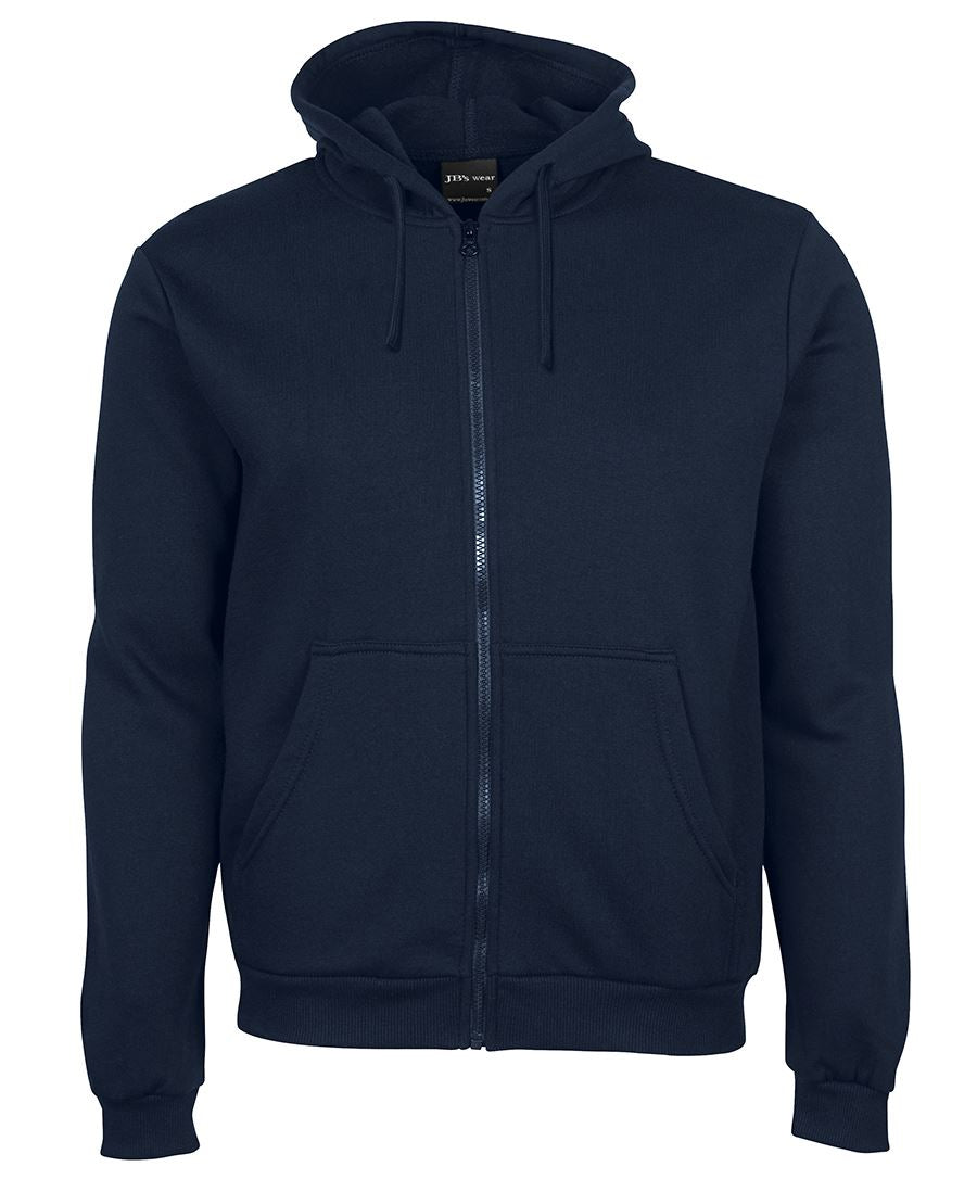 JB's Kids & Adults P/C Full Zip Hoodie - Navy - Front