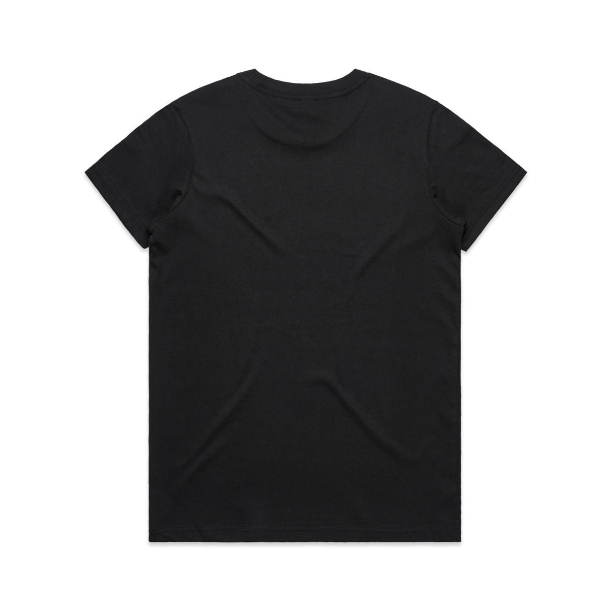 Wo's Maple Tee - Black - Back