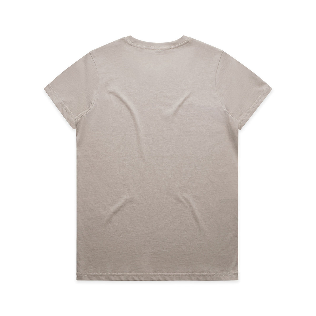 Wo's Maple Tee - Mushroom - Back