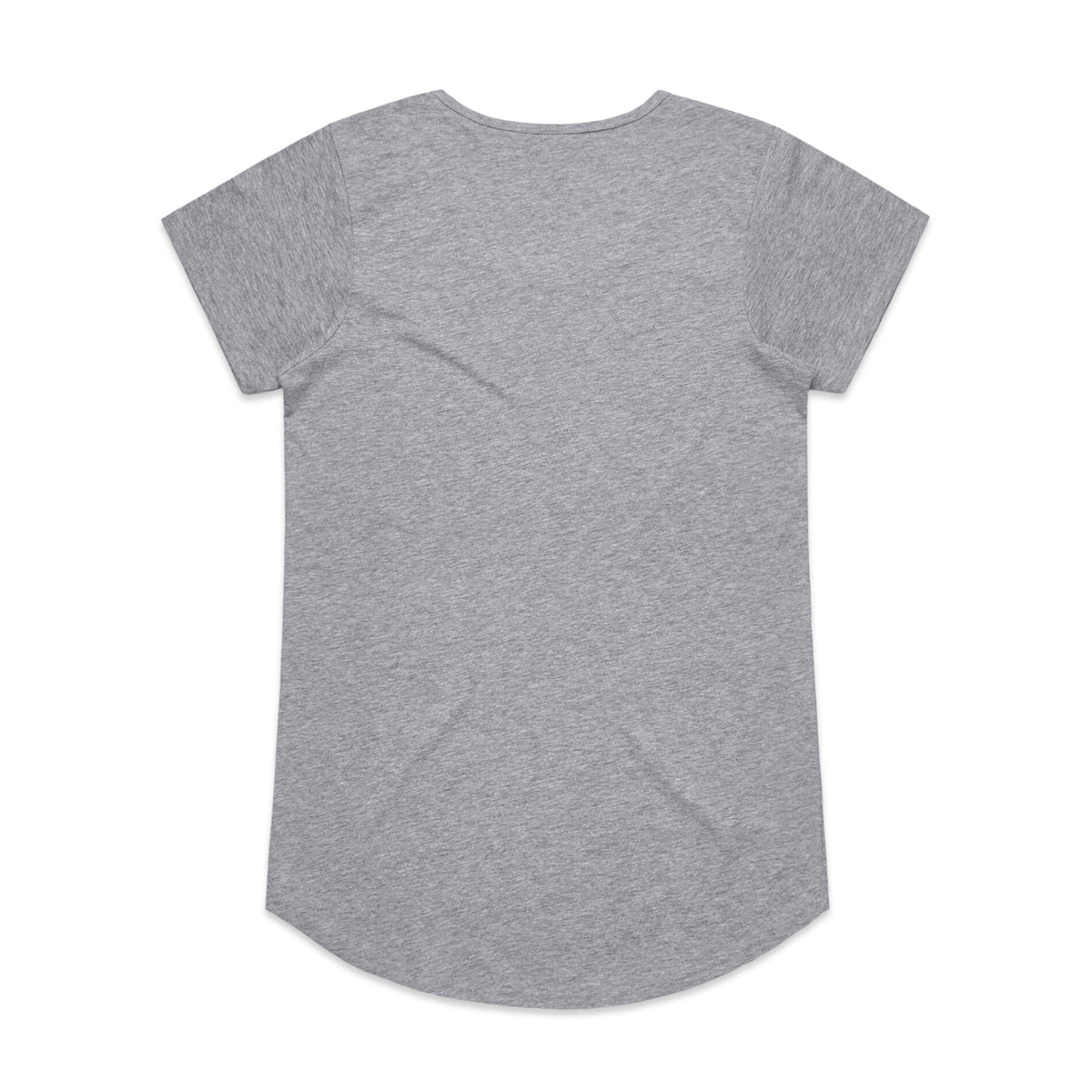 Wo's Mali Tee 4008 - Grey Marle - Back