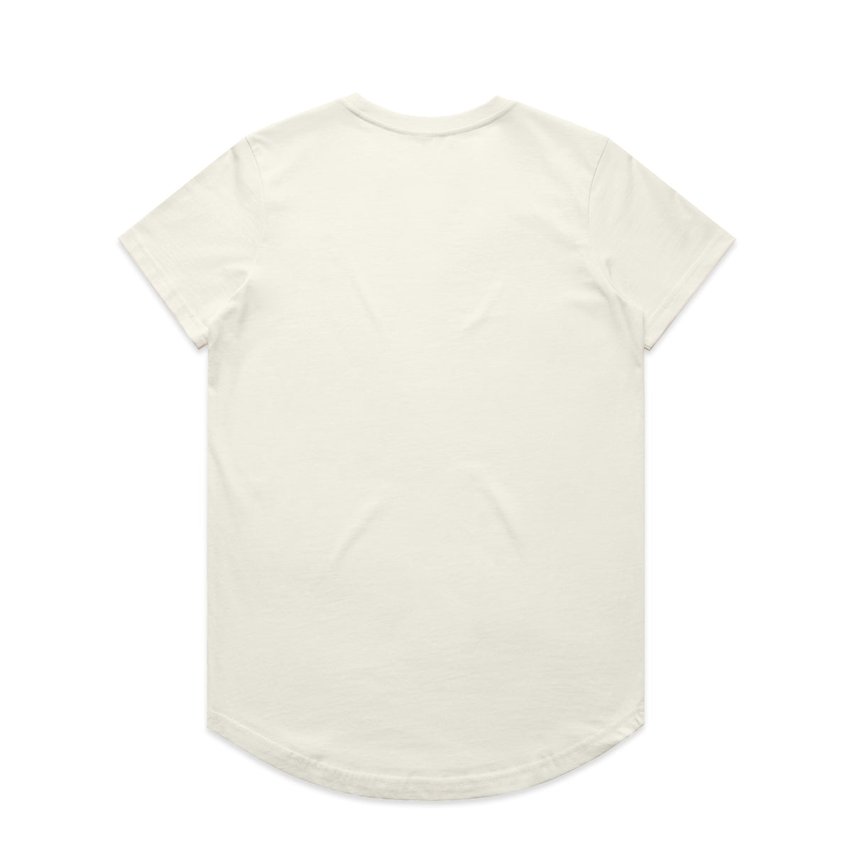 Wo's Maple Curve Tee 4024 - Ecru - Back