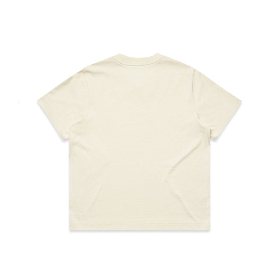 Wo's Box Tee 4030 - Ecru - Back