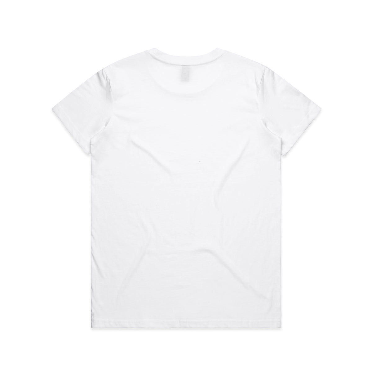 Wo's Basic Tee 4051 - White - Back